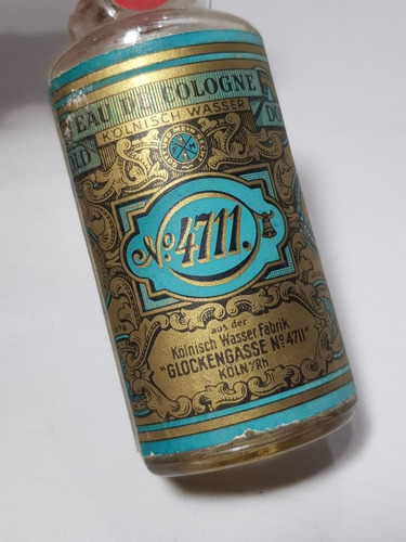 Imagen 4 de 8 de Antiguo Perfume Francés Botella Etiqueta Original Mag 58245