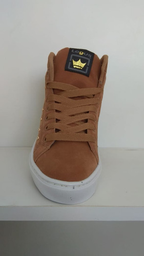 Tenis Botinha Logus Caramelo 2018