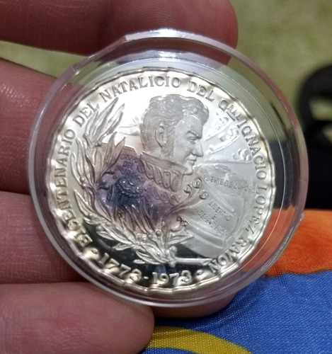 Medalla De Plata Ignacio Lopez Rayon