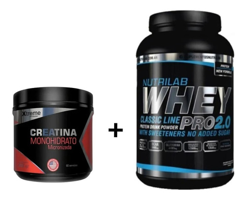 Creatina Xtreme + Proteina Nutrilab 1kg Oferta