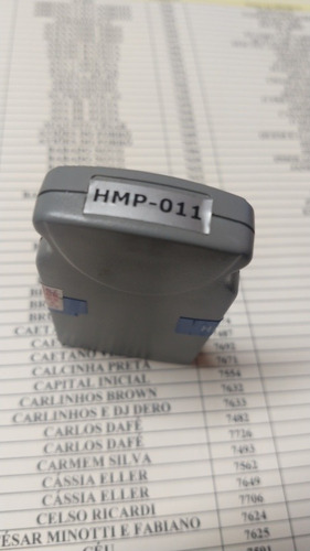 Cartucho Hmp-011 Com 200 Músicas P/ Karaoke 3700, 7000, 7500 (Usado)