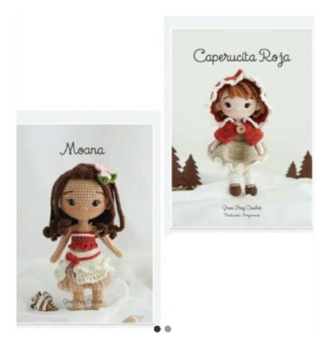 17 Patrones Princesas Colección Completa Amigurumi Crochet