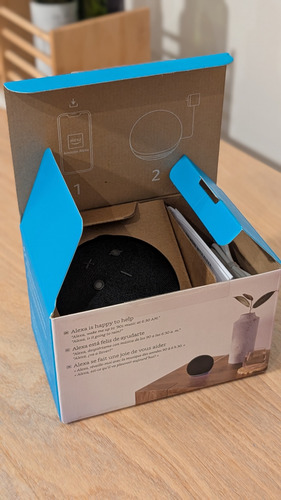 Alexa Echo Dot Negro En Caja