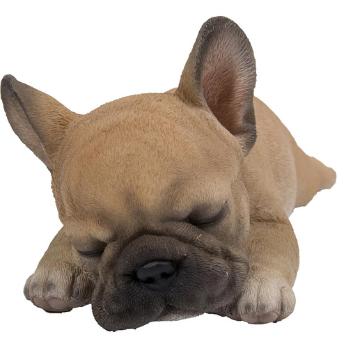 Hi Line 87710-g Figura De Cachorro De Bulldog Francés Durmie