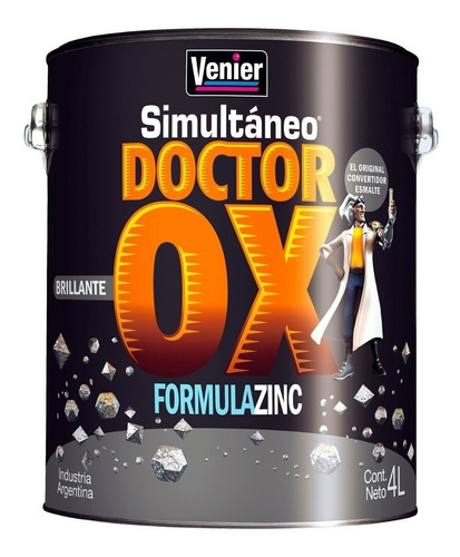 Doctor Ox Venier 4lt Simultaneo Convertidor Amarillo/blanco