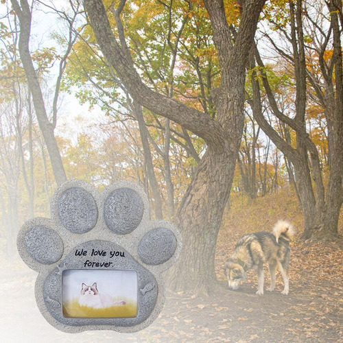 `· Marcador De Túmulo Para Cachorro Com Espaço Para Imagem,