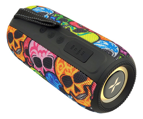 Parlante Xion Xtreme Xt3 Bluetooth Ipx6 Sistema Tws Color Multicolor