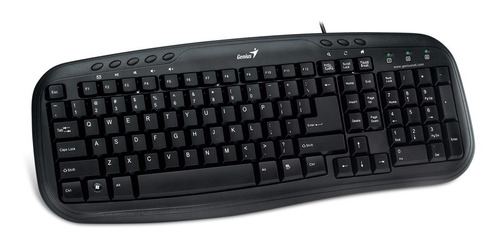 Teclado Multimedia Genius Negro Usbdiginet