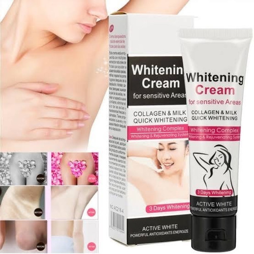 Crema Blanqueadora  Cuerpo Axila Colageno Aichun Beauty 