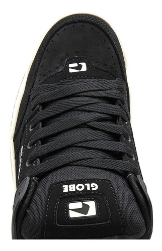 Imagen 7 de 10 de Tenis Globe Tilt Black Antique Ripstop Skate Hombre