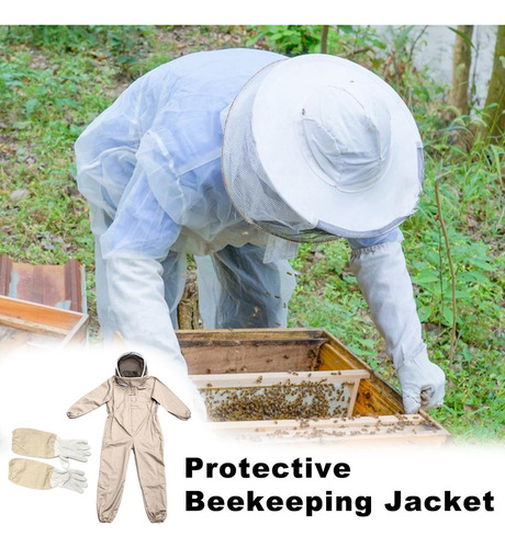 Traje Protector De Abejas Traje De Apicultura Ropa Protector