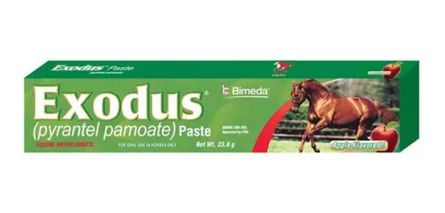 comprar Pasta Desparacitante Exodus Para Caballos Sabor Manzana 23.6