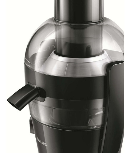 Juguera eléctrica Philips HR1855/70 Viva Collection negra 220V - 240V con accesorios
