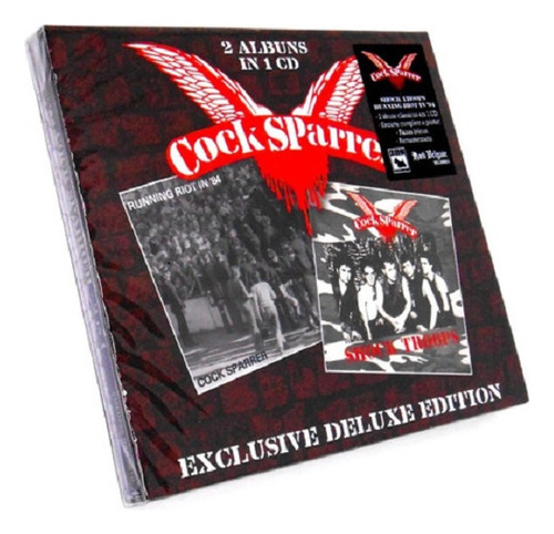 Cd Cock Sparrer Shock Troops Running Riot In 84 Deluxe Edition