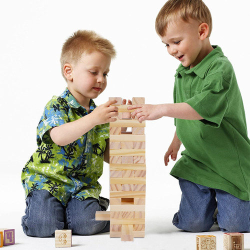 Glintoper Tic Tac Toe & Tumble Tower Blocks Juego De ...