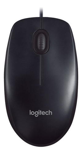 Mouse Logitech M100 Negro Usb Optico Pc Cable