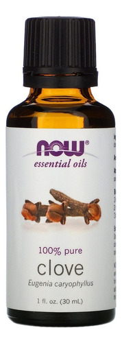 Now Foods Aceite Esencial De Clavo 30ml / Clove Oil 30ml