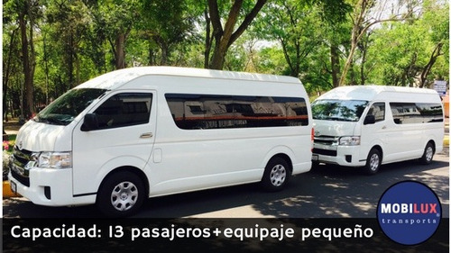 Renta De Camionetas Con Chofer Para 7, 11 Y 14 Pasajeros