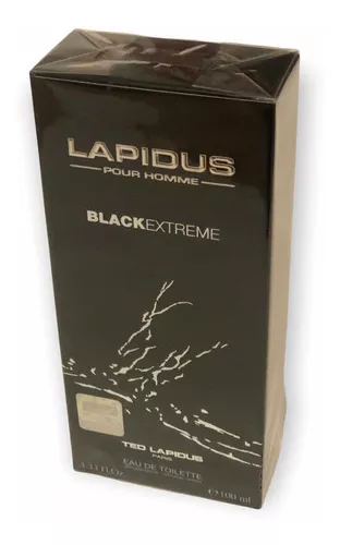 Perfume Lapidus Black Extreme Pour Homme Ted Lapidus 100ml