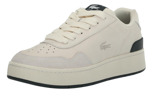 Tenis Lacoste Casual Sma0108 Zapatilla Beige Hombre Brw46sma