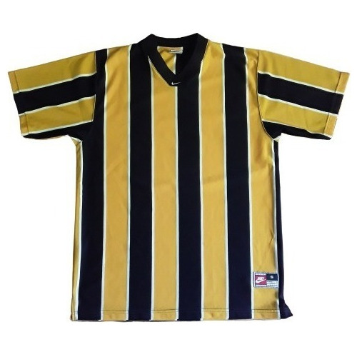 Camiseta Nike Amarilla Negra Impecable Peñarol Brown Olimpo