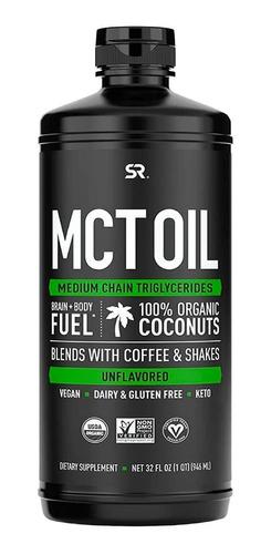 Aceite De Mct Premium Derivado Únicamente Del Aceite De Coco