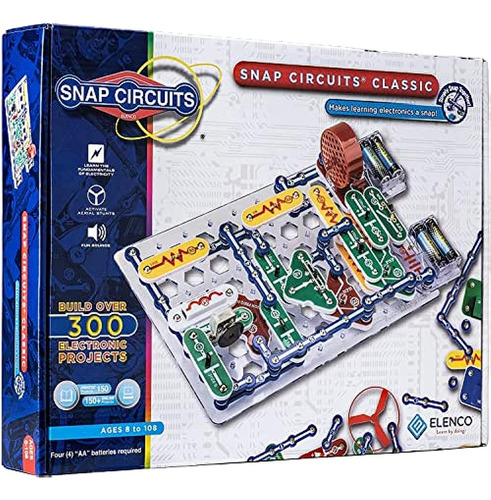 Snap Circuits Classic Sc-300 Kit De Exploración Electrónica 