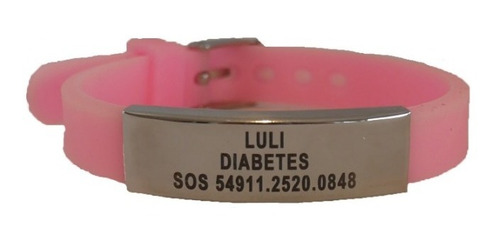 Pulsera Alerta Medica Identificación Diabetes Autismo
