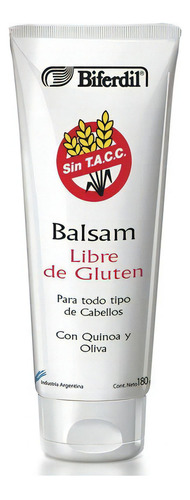 Balsamo Biferdil Libre De Gluten Con Quinoa Y Oliva X 180 Gr