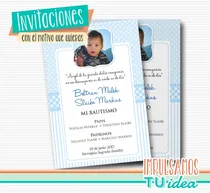 Comprar Bautismo Varón, Tarjeta Bautismo Varón Imprimible