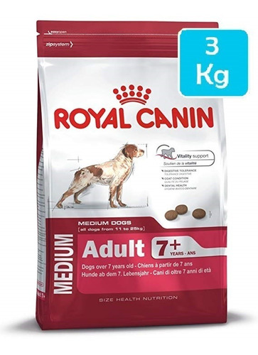 Royal Canin Medium Perro Adulto + De 7 Años X 3kg Caba