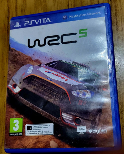 Wrc 5 Único Para Ps Vita , Ideal Colección 