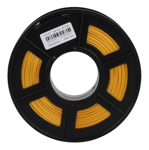 Imagem 3 de 6 de Filamento Pla + Silk Metalizado - Reprap3d - Dourado