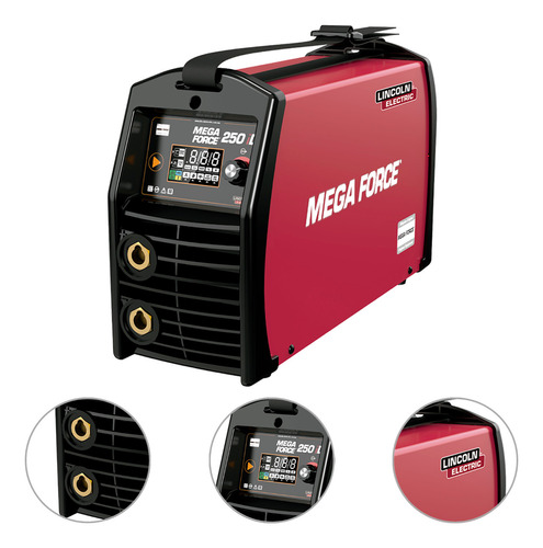  Inversora De Solda Tig 250a Mega Force 250id Bivolt Lincoln