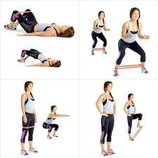 Kit 5 Mini Bandas Elasticas - Gym, Pilates Y Resistencia