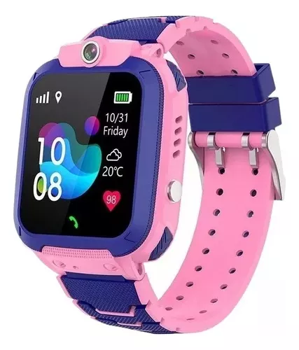 Reloj inteligente para niños Q12 Azul – Digitek Chile