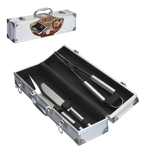 Kit Churrasco Inox Art House