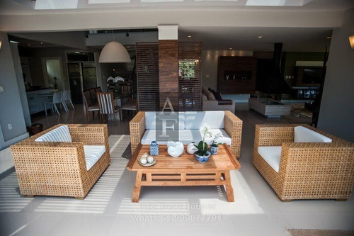 Imagem 7 de 30 de Casa Alto Padrão Para Venda Em Morro Da Silveira Garopaba-sc - Kv512