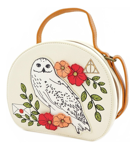 Imagen 1 de 6 de Bolsa Loungefly Hedwig Harry Potter Crossbody