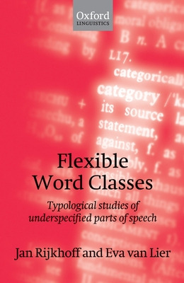 Libro Flexible Word Classes: Typological Studies Of Under...