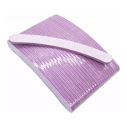 Lima Zebra En Curva Cala Banana Zebra Nail File Pack 25 Pzs