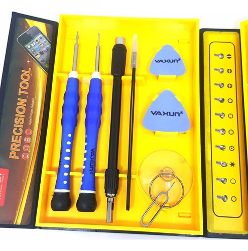 Kit Destornilladores Profesional Yaxun 6028b 38 Piezas Envío