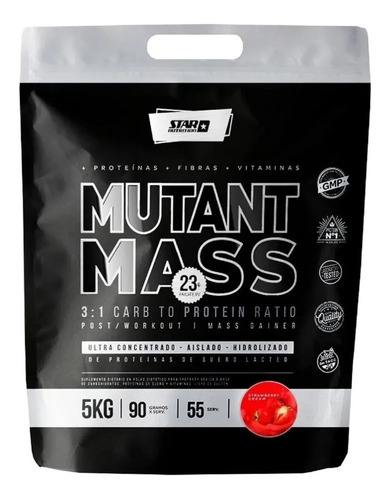 Mutantmass Star 5kg Ganador Masa Muscular Choco Stanut243