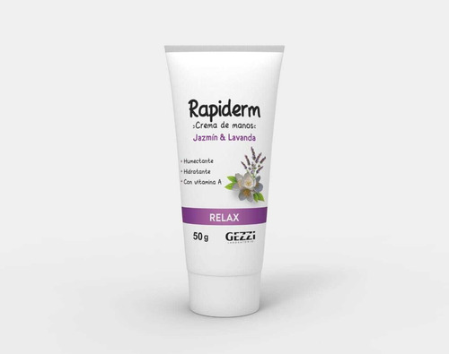 Rapiderm Relax Crema Para Manos Humecta Hidrata 70g