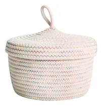 Comprar Set X3 Cestos Decorativos Para Organizar Con Tapa Iluminaras