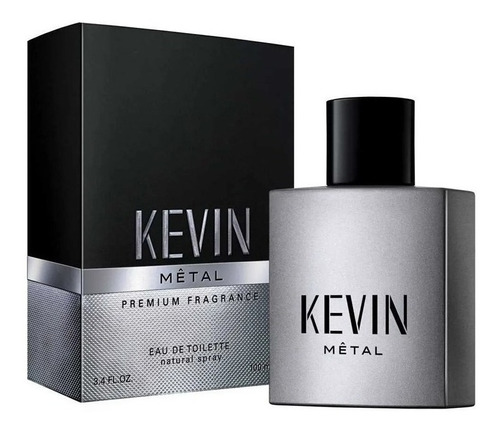 Perfume Original Hombre Kevin Metal X100ml Fragancia