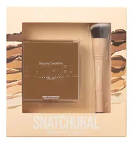 Comprar Kit Snatchural Paleta De Contornos Y Brocha Beauty Creations Tono Bronze