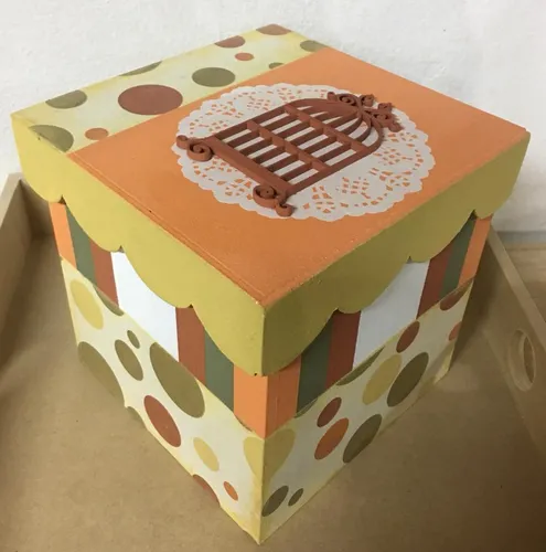 Caja Té Madera Decorada Alhajero Varios Tamaño Consultastock