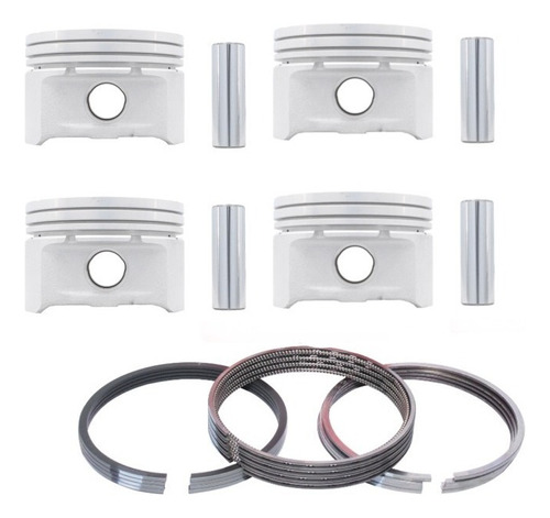 Piston Set Chevrolet Cruze 1.8 2010 2016 0.75 2h0 + Anillos 