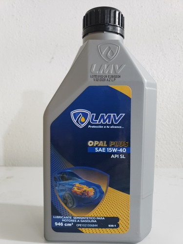 Aceite Semisintético Opal Plus 15w-40 - Lmv